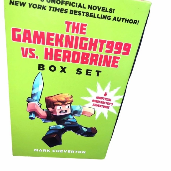The GameKnight999 vs. Herobrine 6 book box set - Picture 2 of 5